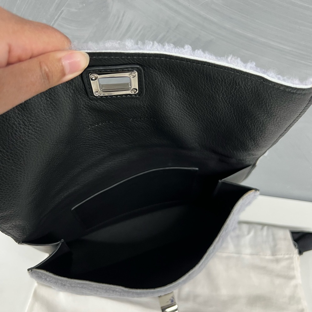 Proenza Schouler Lavender Shearling Clutch - Picture 7 of 10